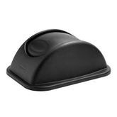 Rubbermaid Wastebasket Lid 28 QT - Black - Mabrook Hotel Supplies